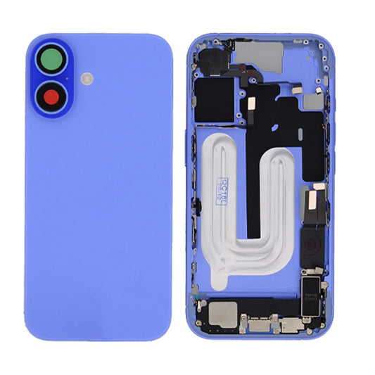 For Apple iPhone 16 Housing With Small Parts Ultramarine OEM