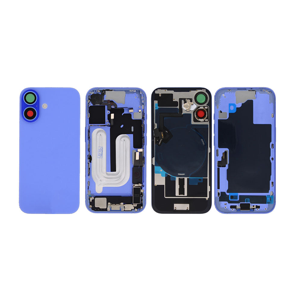 For Apple iPhone 16 Housing With Small Parts Ultramarine OEM