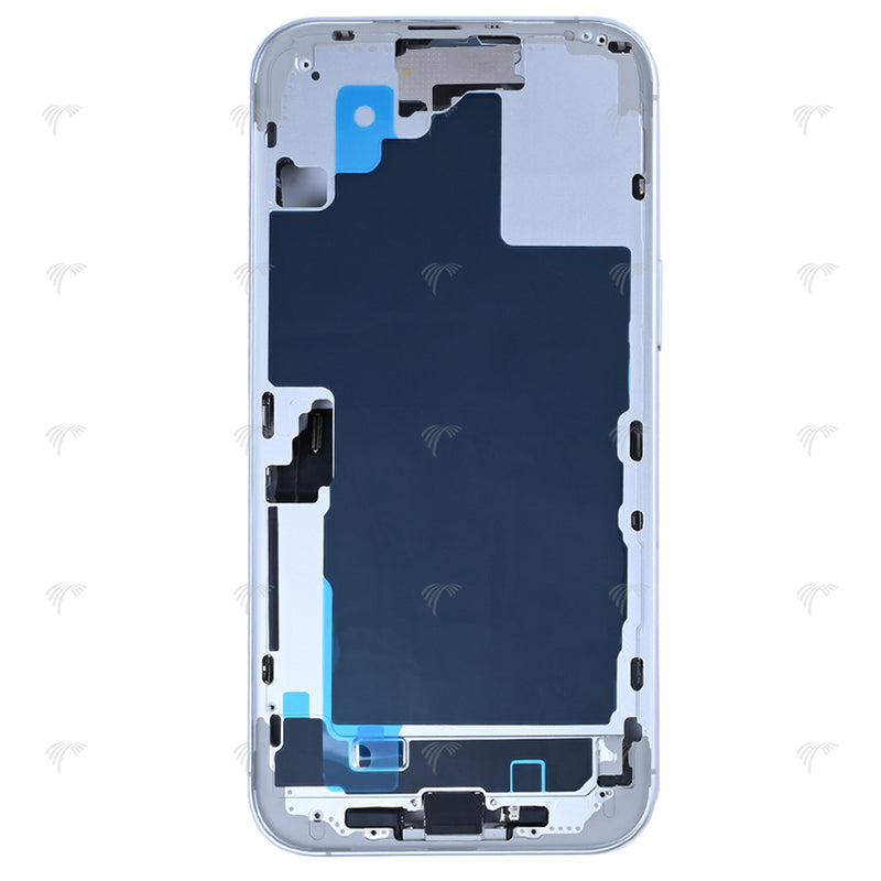 For iPhone 16 Plus Complete Housing Incl. All Small Parts Without Battery And Back Camera White