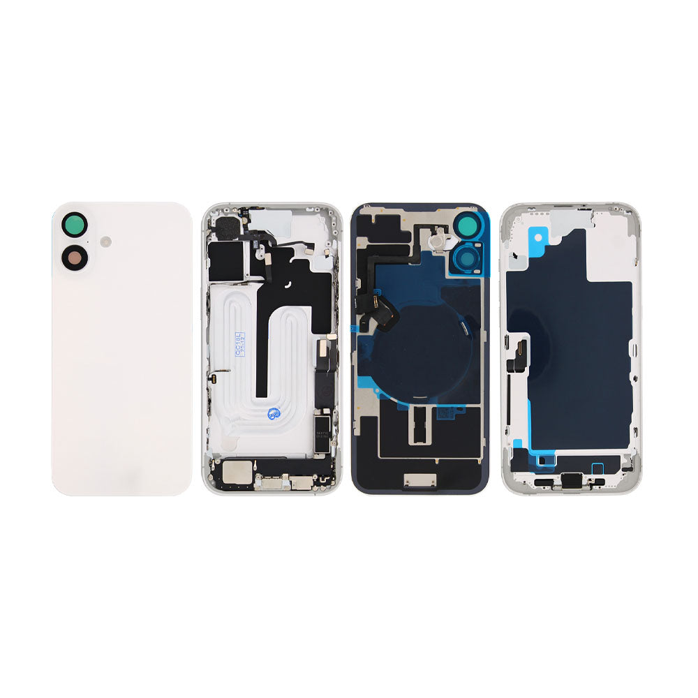 For Apple iPhone 16 Plus Housing With Small Parts White OEM