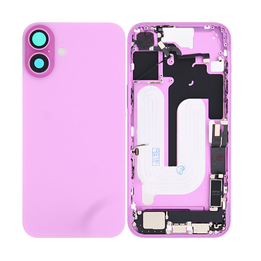 For Apple iPhone 16 Plus Housing With Small Parts Pink OEM