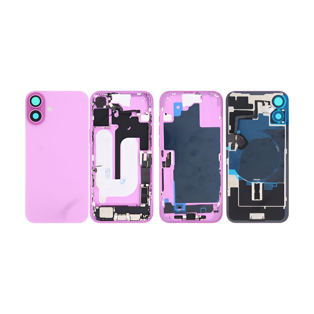 For Apple iPhone 16 Plus Housing With Small Parts Pink OEM
