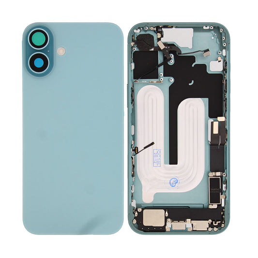 For Apple iPhone 16 Plus Housing With Small Parts Teal OEM