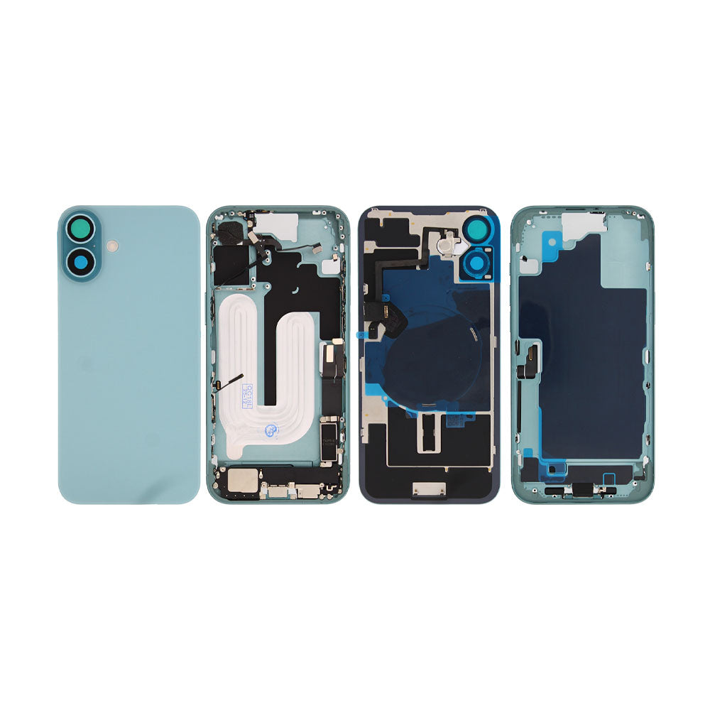 For Apple iPhone 16 Plus Housing With Small Parts Teal OEM