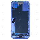 For iPhone 16 Plus Complete Housing Incl. All Small Parts Without Battery And Back Camera Ultramarine