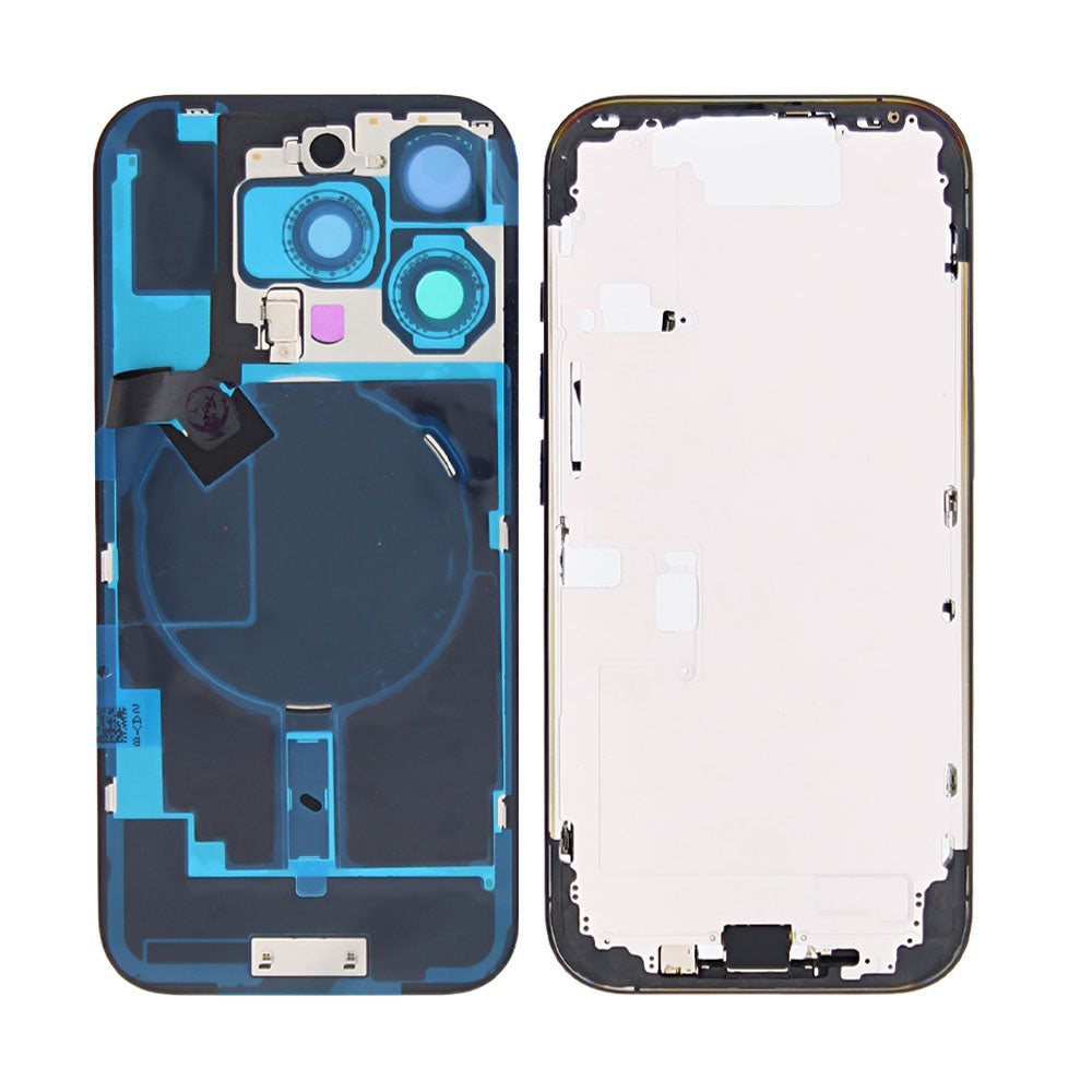 For Apple iPhone 16 Pro Housing With Small Parts Black Titanium OEM