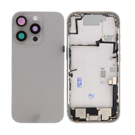 For Apple iPhone 16 Pro Housing With Small Parts Natural Titanium OEM