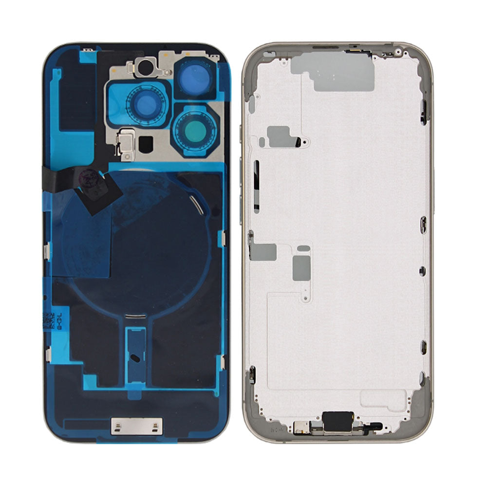 For Apple iPhone 16 Pro Housing With Small Parts Natural Titanium OEM