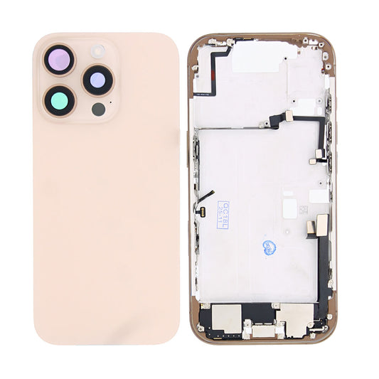 For Apple iPhone 16 Pro Housing With Small Parts Desert Titanium OEM