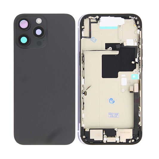 For Apple iPhone 16 Pro Max Housing With Small Parts Black Titanium OEM