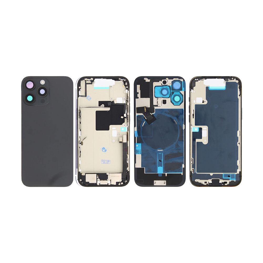 For Apple iPhone 16 Pro Max Housing With Small Parts Black Titanium OEM