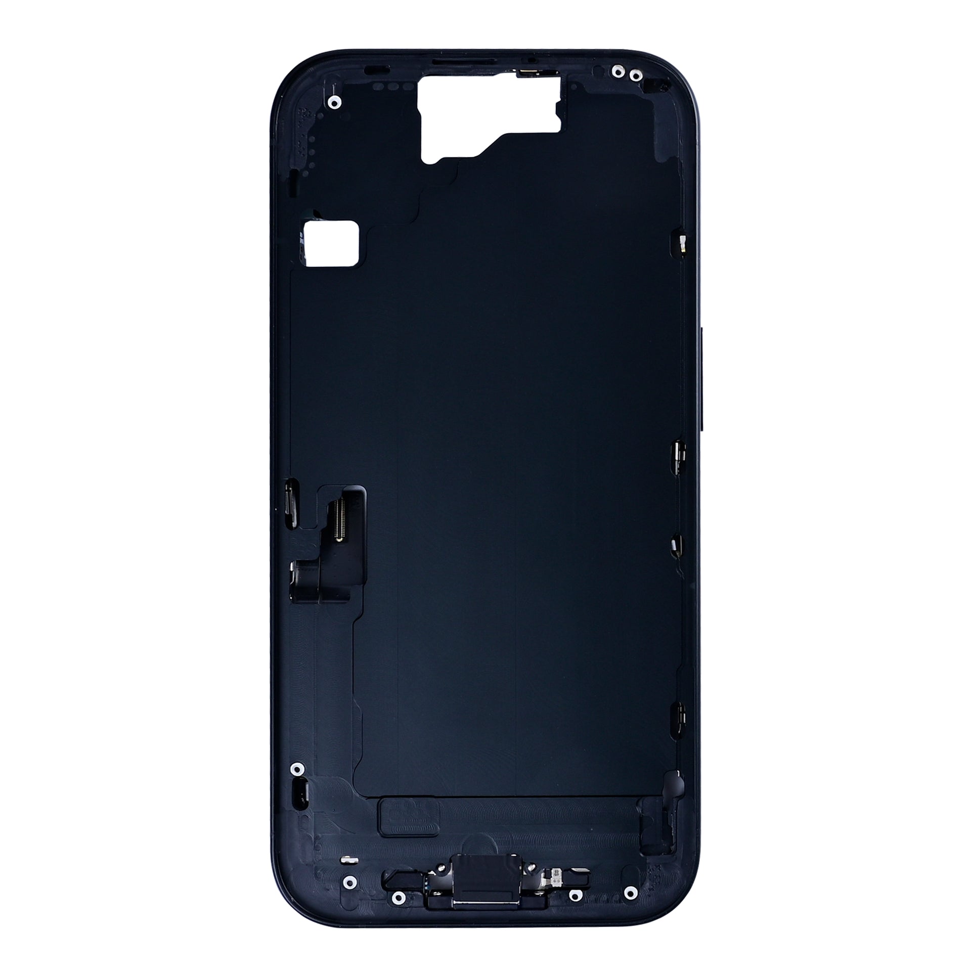 For Apple iPhone 16 Middle Frame Black OEM