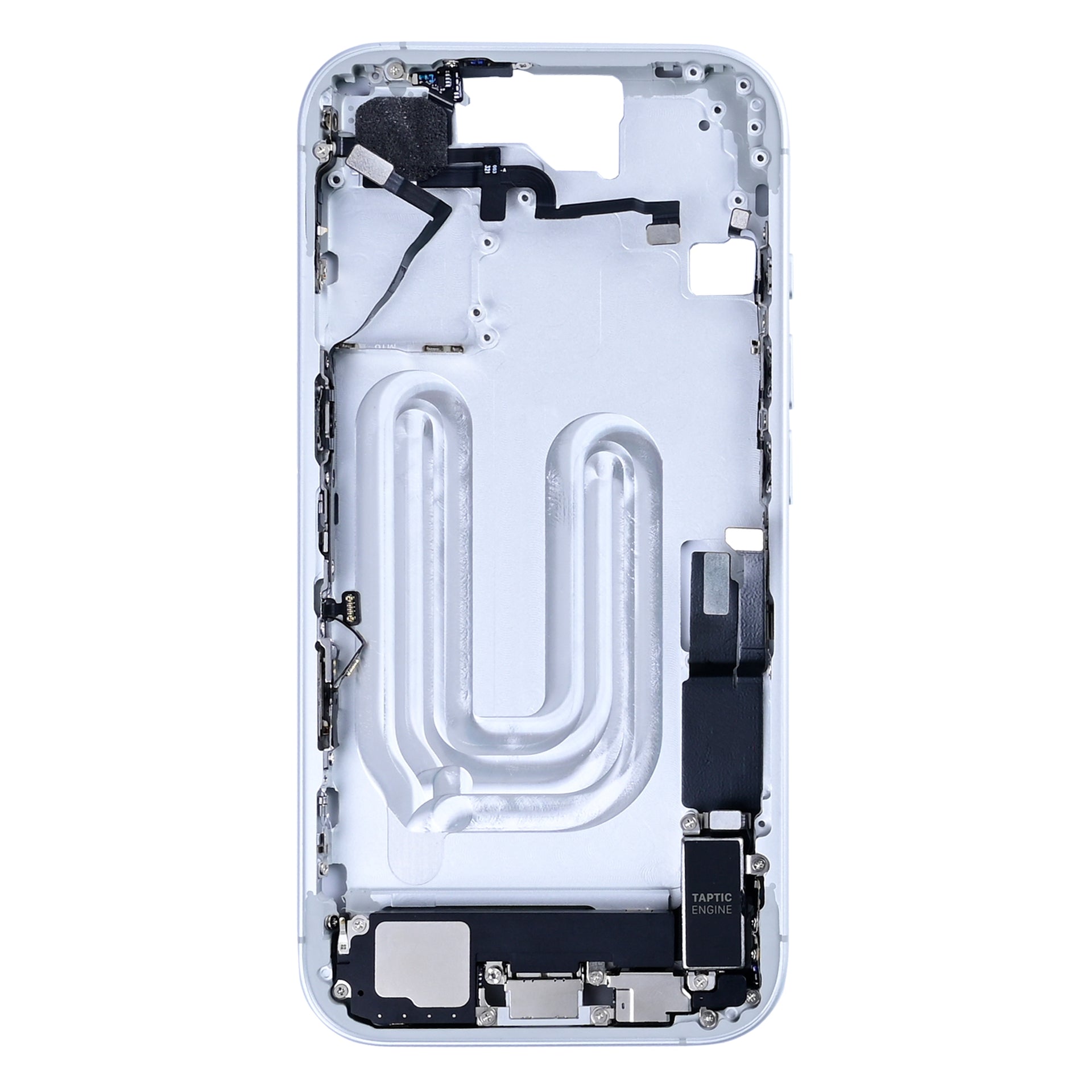 For Apple iPhone 16 Middle Frame White OEM