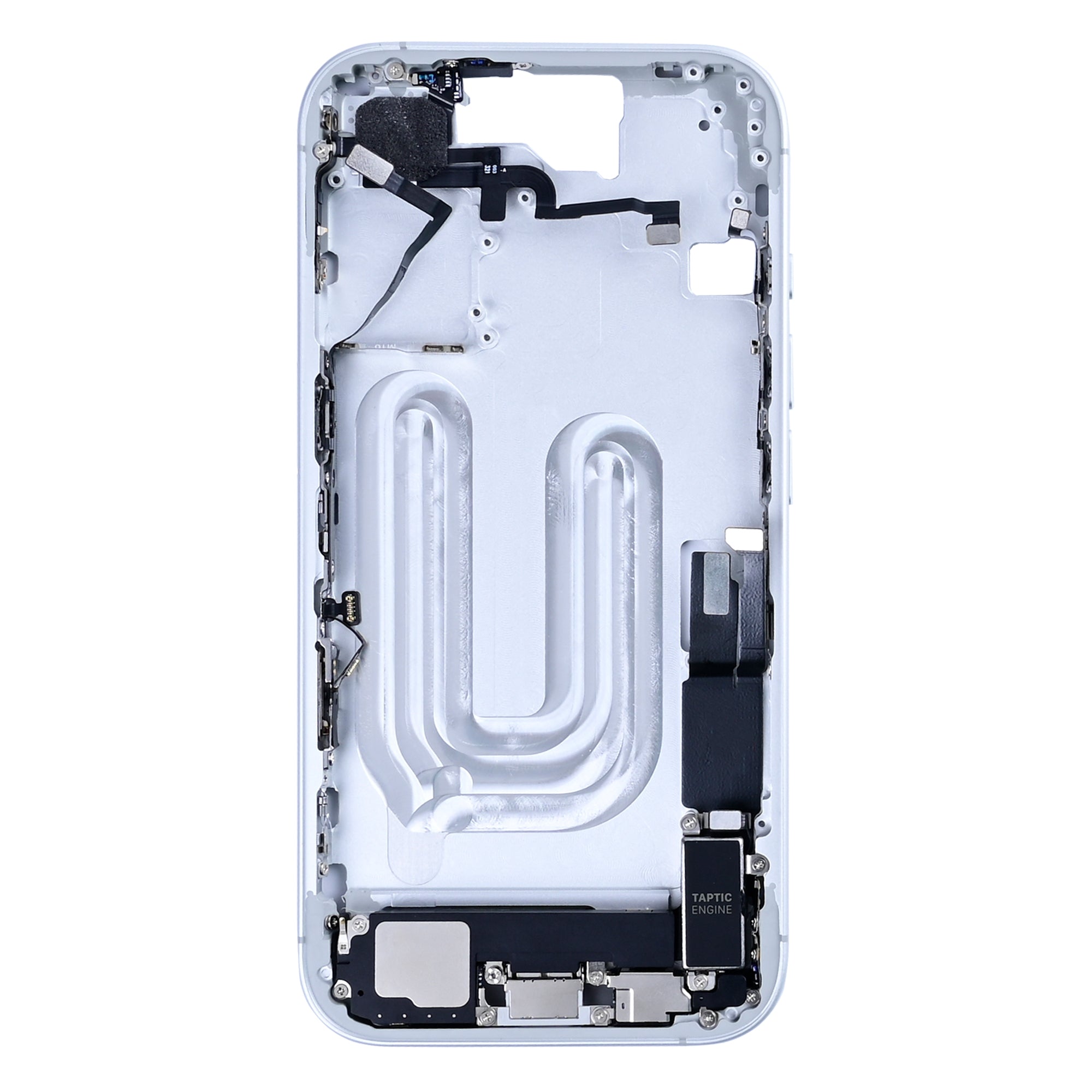 For Apple iPhone 16 Middle Frame White OEM