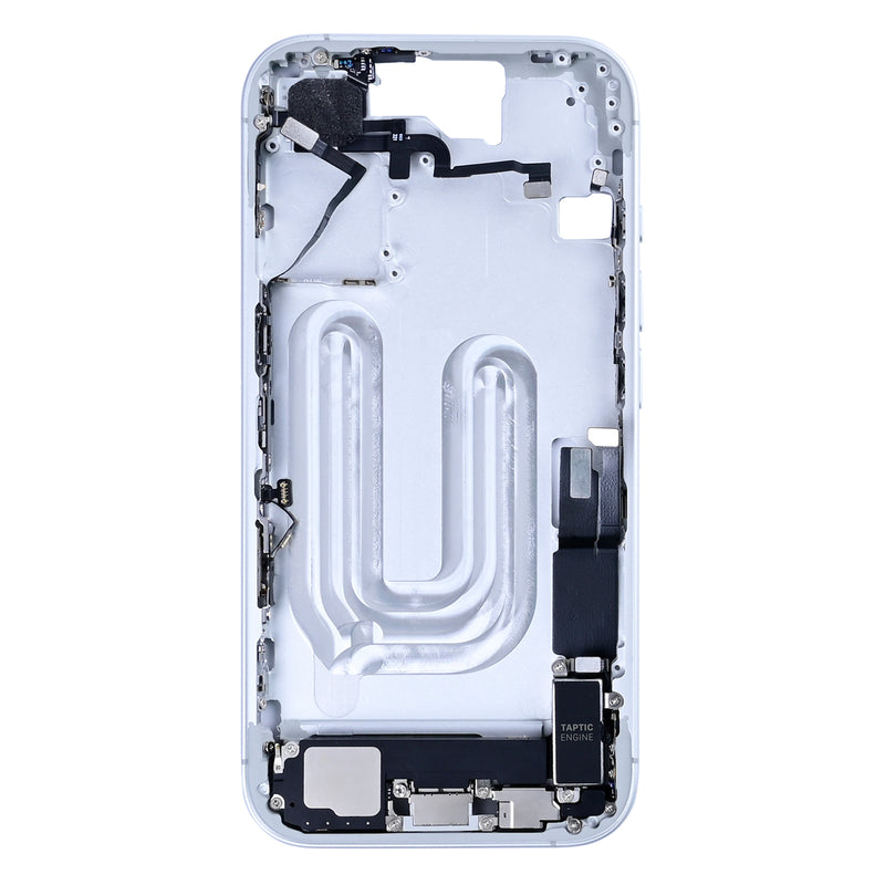 For iPhone 16 Middle Frame White