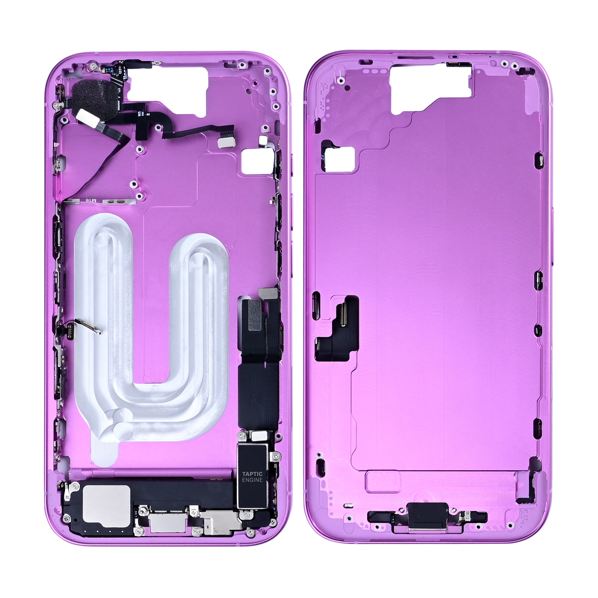 For Apple iPhone 16 Middle Frame Pink OEM