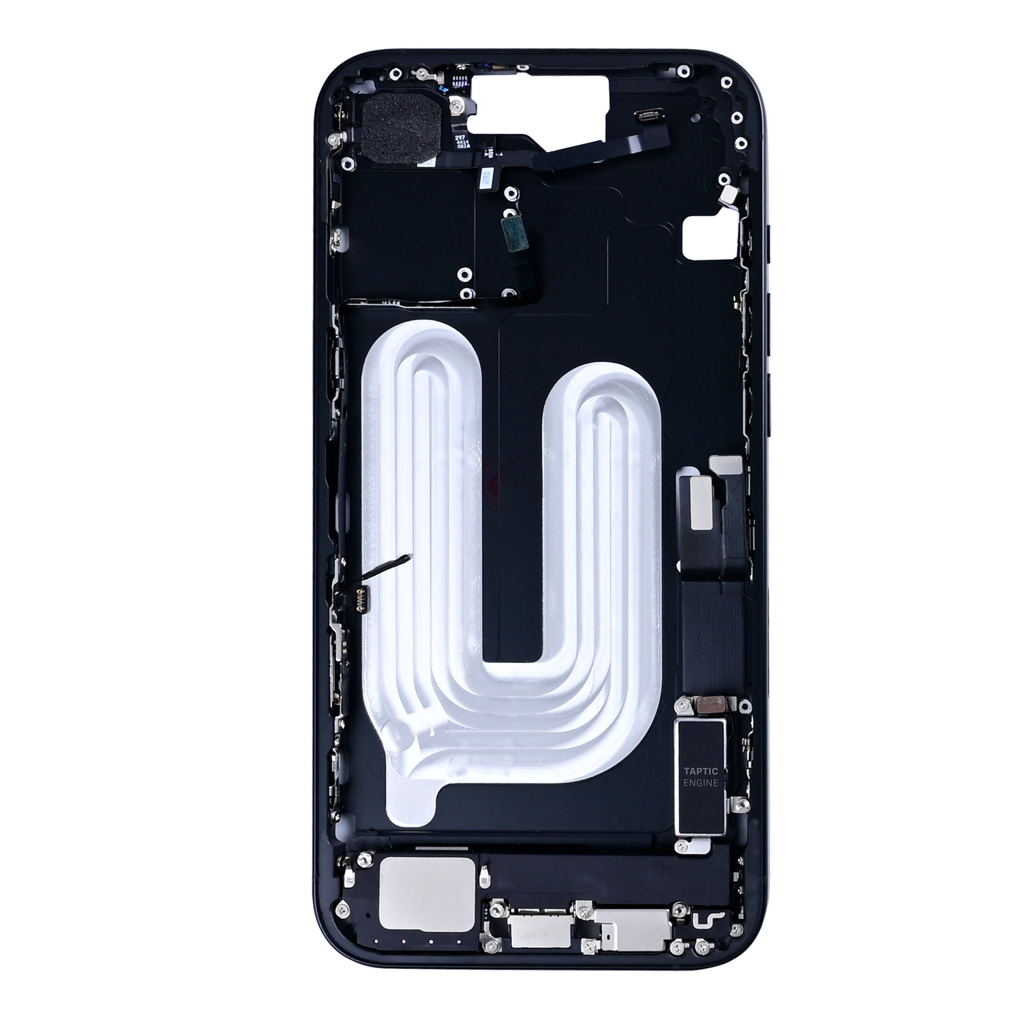 For Apple iPhone 16 Plus Middle Frame Black OEM