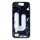 For iPhone 16 Plus Middle Frame Black