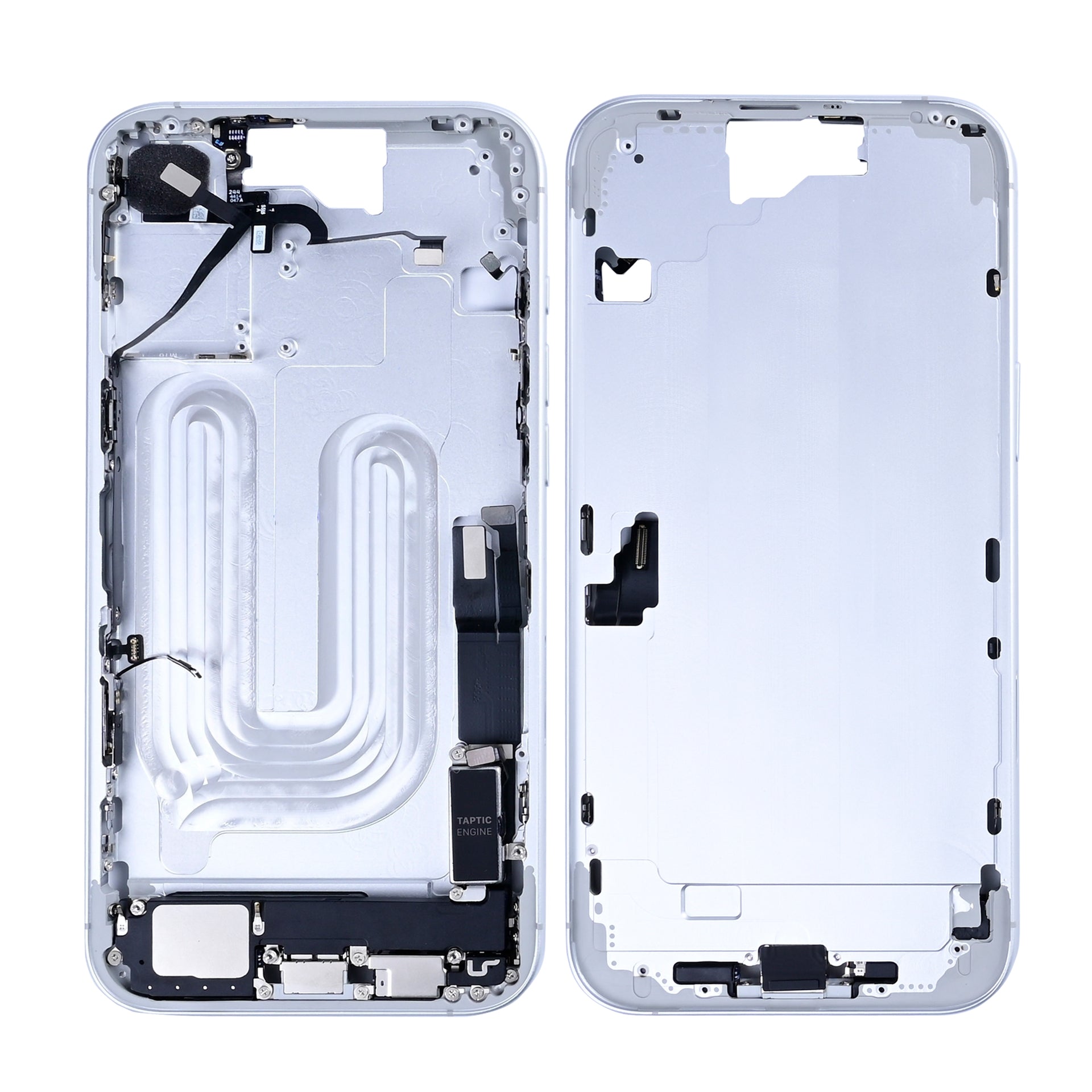 For Apple iPhone 16 Plus Middle Frame White OEM
