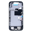For iPhone 16 Pro Middle Frame Black Titanium