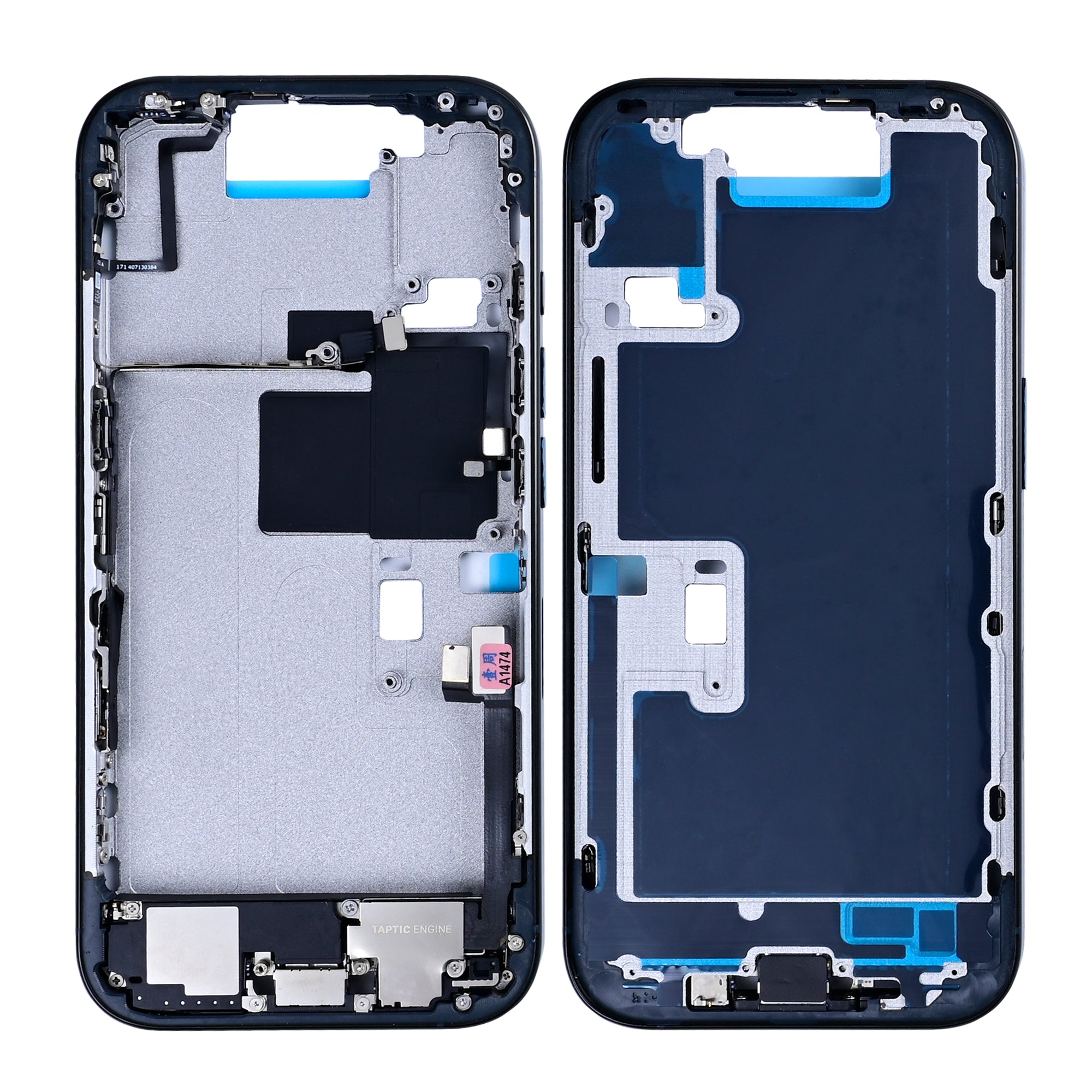 For Apple iPhone 16 Pro Middle Frame Black Titanium OEM