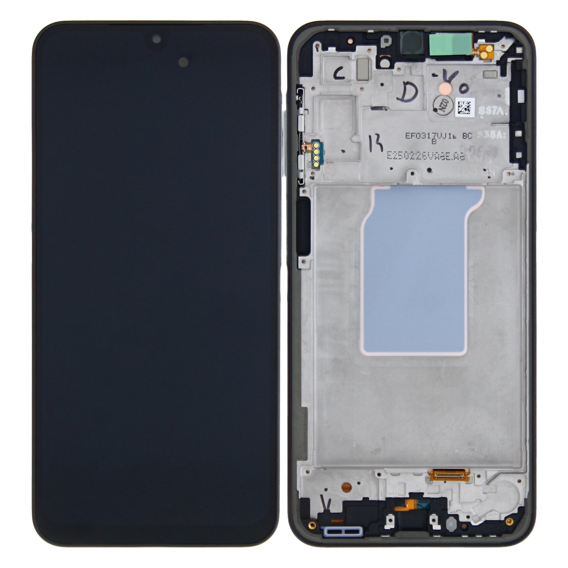 Samsung Galaxy A26 A266B Display And Digitizer With Frame Black Service Pack