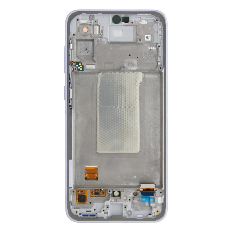 Samsung Galaxy A36 A366B Display And Digitizer With Frame Lavender GH82-36841D Service Pack