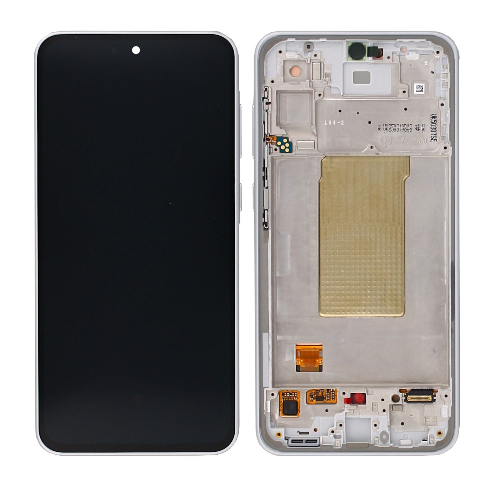 Samsung Galaxy A36 A366B Display And Digitizer With Frame White Service Pack