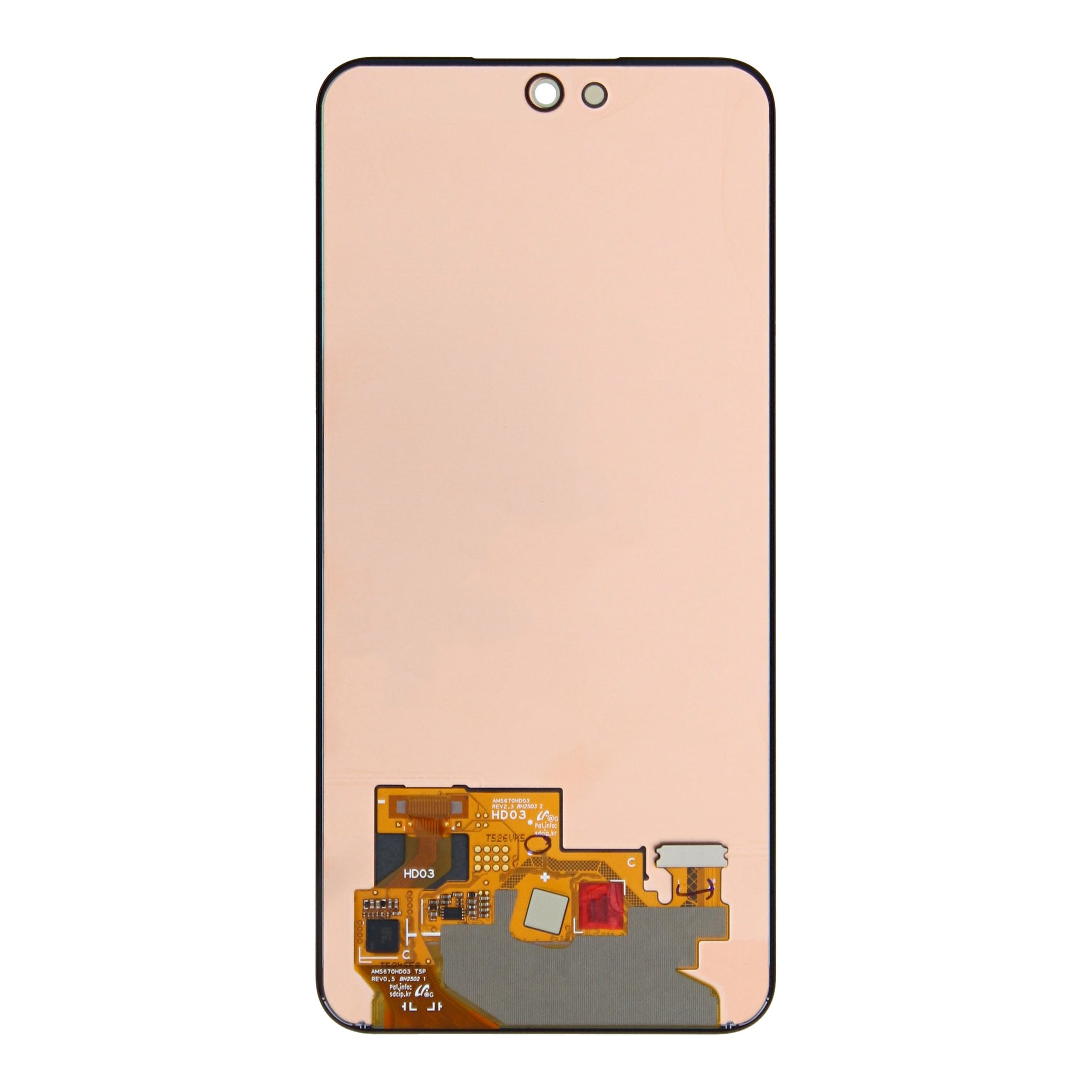 Samsung Galaxy A56 A566B, A36 A366B, A37 A376B Display And Digitizer Without Frame Black Service Pack