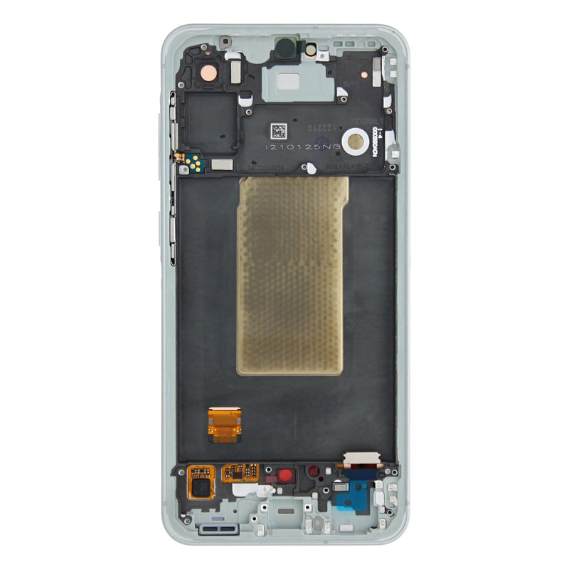Samsung Galaxy A56 A566B Display And Digitizer With Frame Lightgray Service Pack