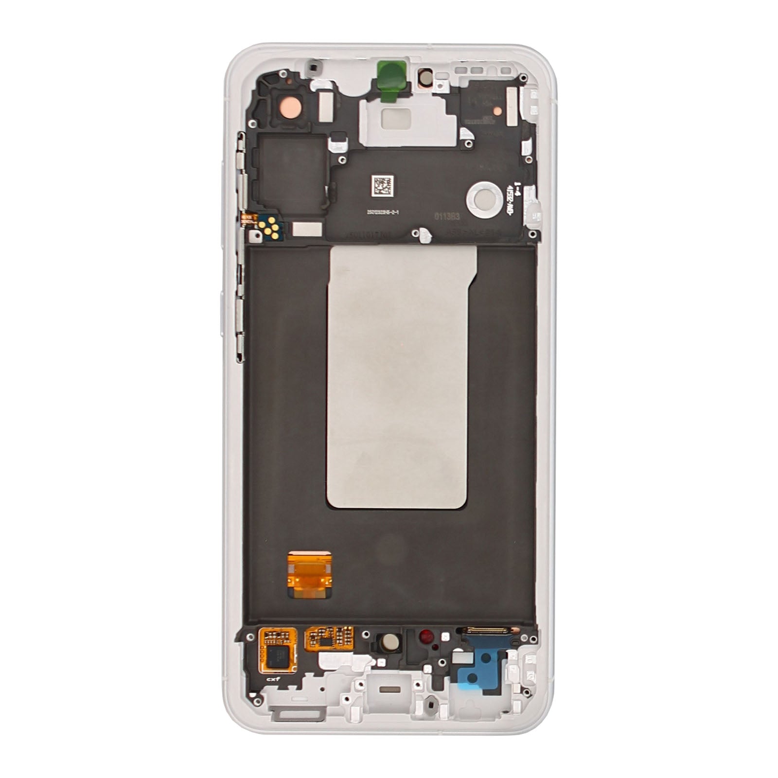 Samsung Galaxy A56 A566B Display And Digitizer With Frame Lightgray Pre-Assembled