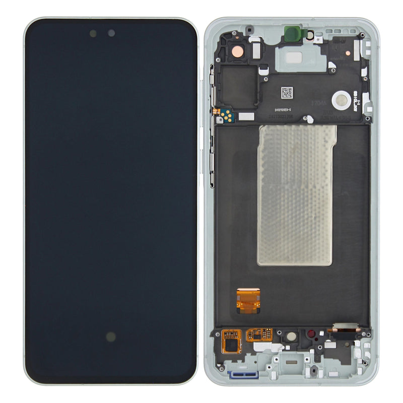 Samsung Galaxy A56 A566B Display And Digitizer With Frame Olive GH82-36829C Service Pack