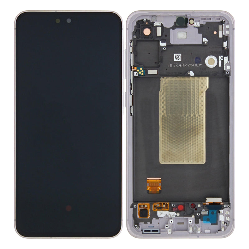 Samsung Galaxy A56 A566B Display And Digitizer With Frame Pink GH82-36829D Service Pack