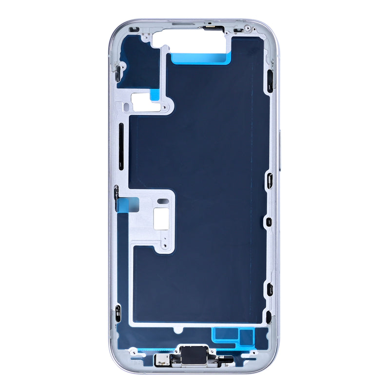 For iPhone 16 Pro Middle Frame White Titanium