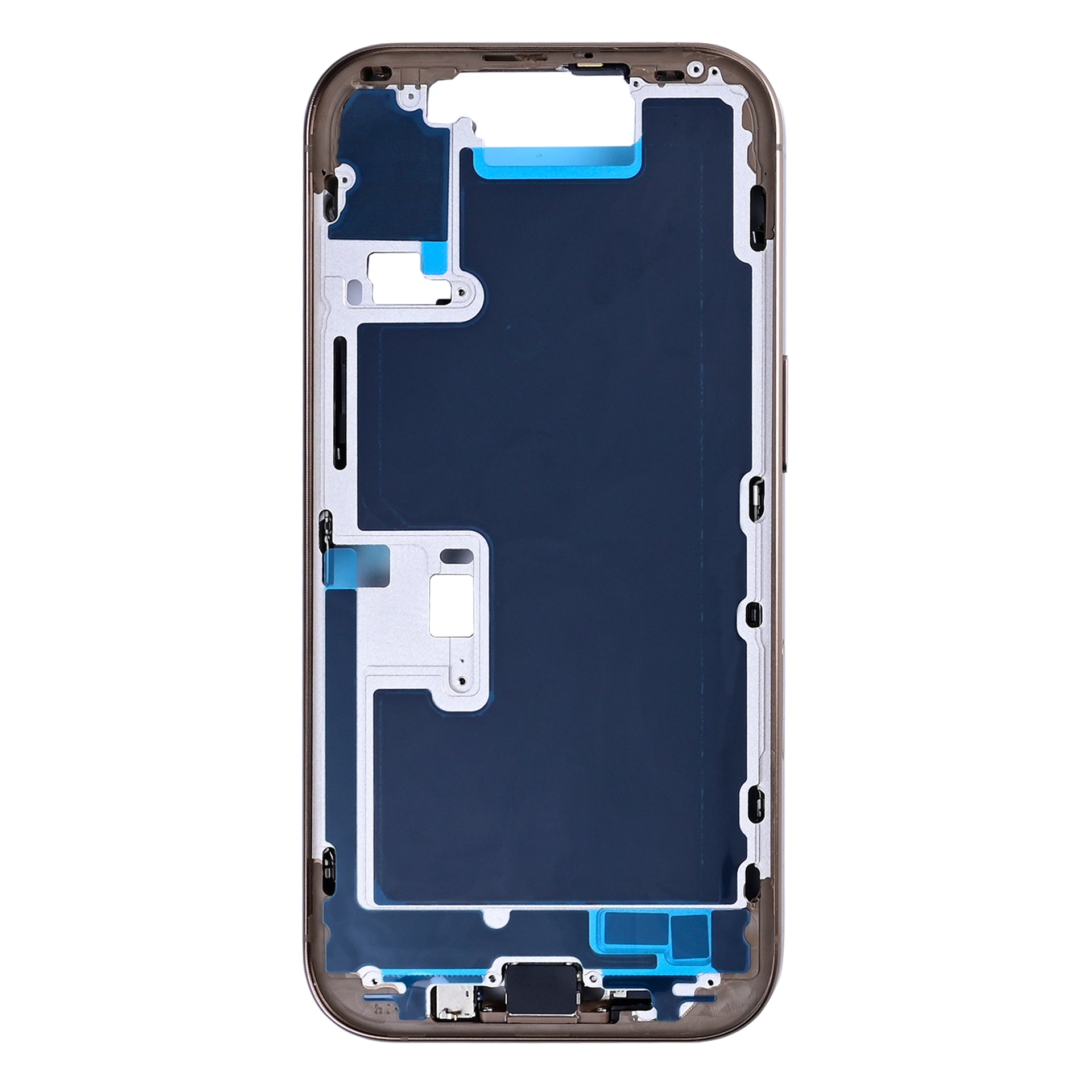 For Apple iPhone 16 Pro Middle Frame Desert Titanium OEM