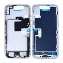 For Apple iPhone 16 Pro Max Middle Frame White Titanium OEM