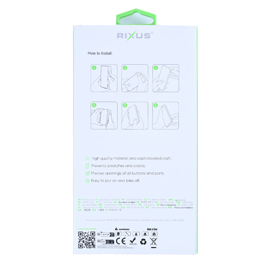 Rixus Anti-Burst Case For Xiaomi 15 Ultra Transparent