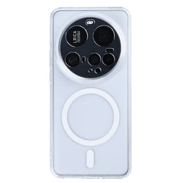 Rixus Anti-Burst Case With MagSafe Compatible For Xiaomi 15 Ultra Transparent