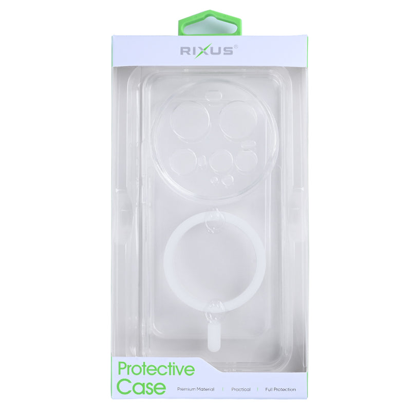 Rixus Anti-Burst Case With MagSafe For Xiaomi 15 Ultra Transparent