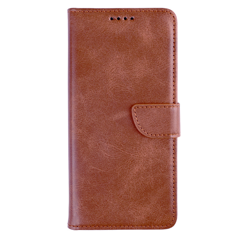Rixus Bookcase For Xiaomi 15 Brown