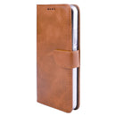 Rixus Bookcase For Xiaomi 15 Light Brown