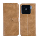 Rixus Bookcase For Xiaomi 15 Light Brown