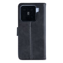 Rixus Bookcase For Xiaomi 15 Pro Black