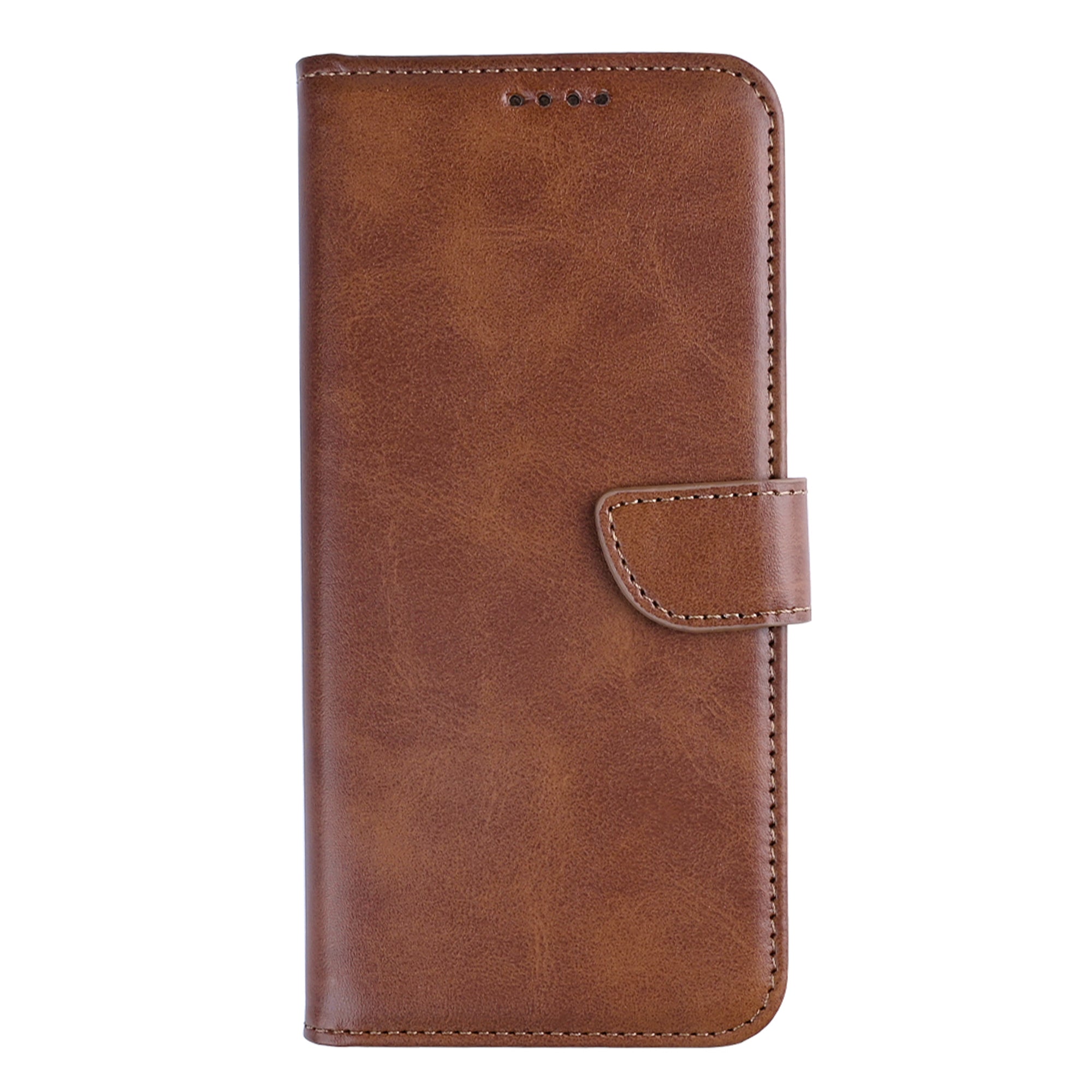 Rixus Bookcase For Xiaomi 15 Pro Brown
