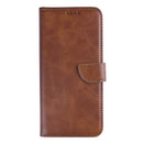 Rixus Bookcase For Xiaomi 15 Pro Brown