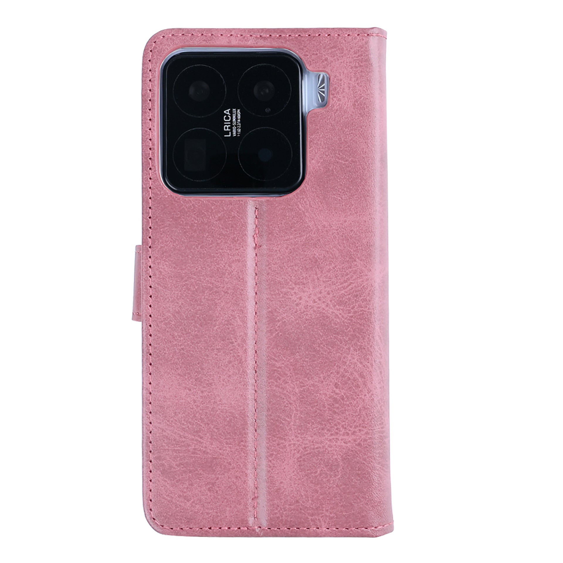 Rixus Bookcase For Xiaomi 15 Pro Pink