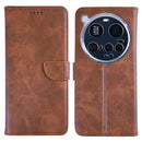 Rixus Bookcase For Xiaomi 15 Ultra Brown