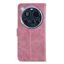 Rixus Bookcase For Xiaomi 15 Ultra Pink