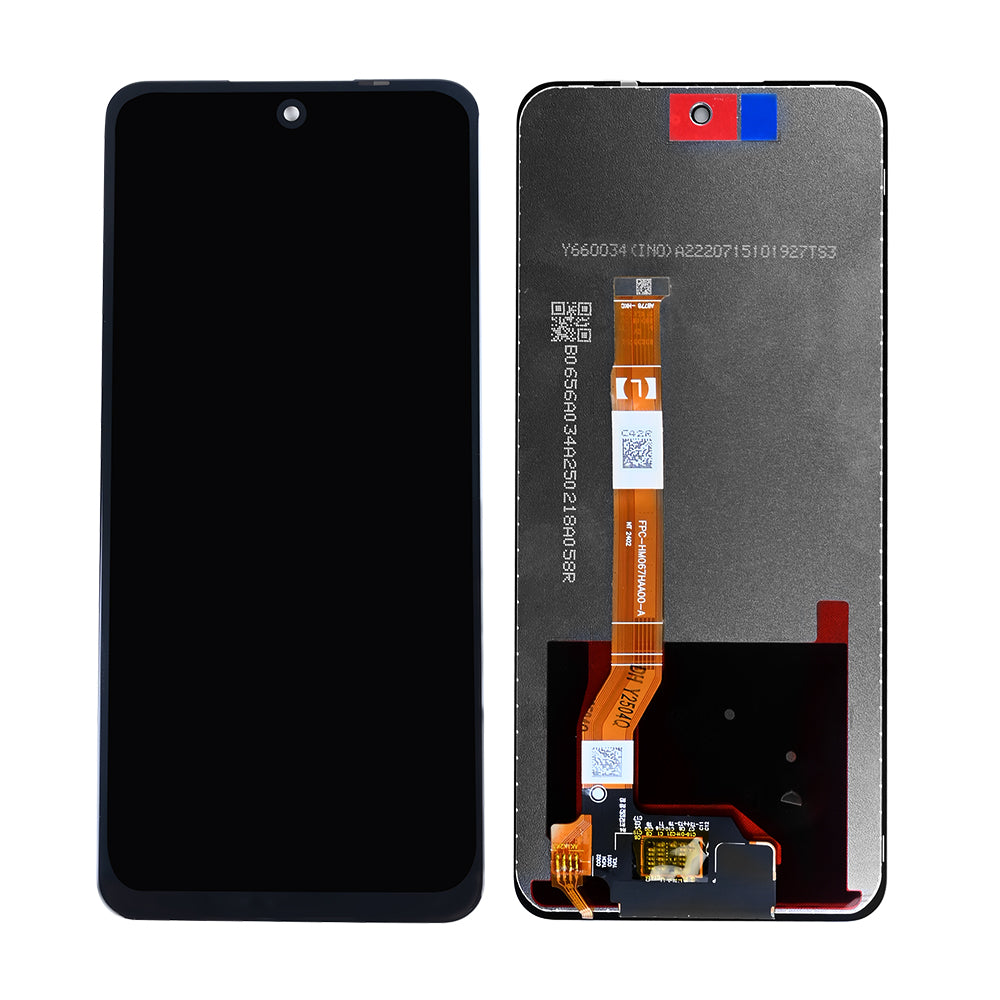 Oppo A80 Display And Digitizer Without Frame Black OEM