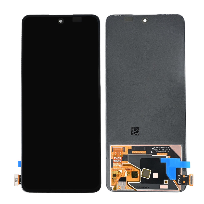 Oppo Reno 12 F 4G (CPH2687), Reno 12 F 5G (CPH2637) Display And Digitizer Without Frame Black OEM